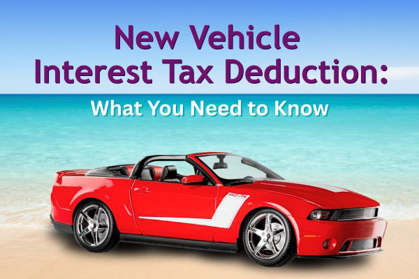New Vehicle Tax Deduction